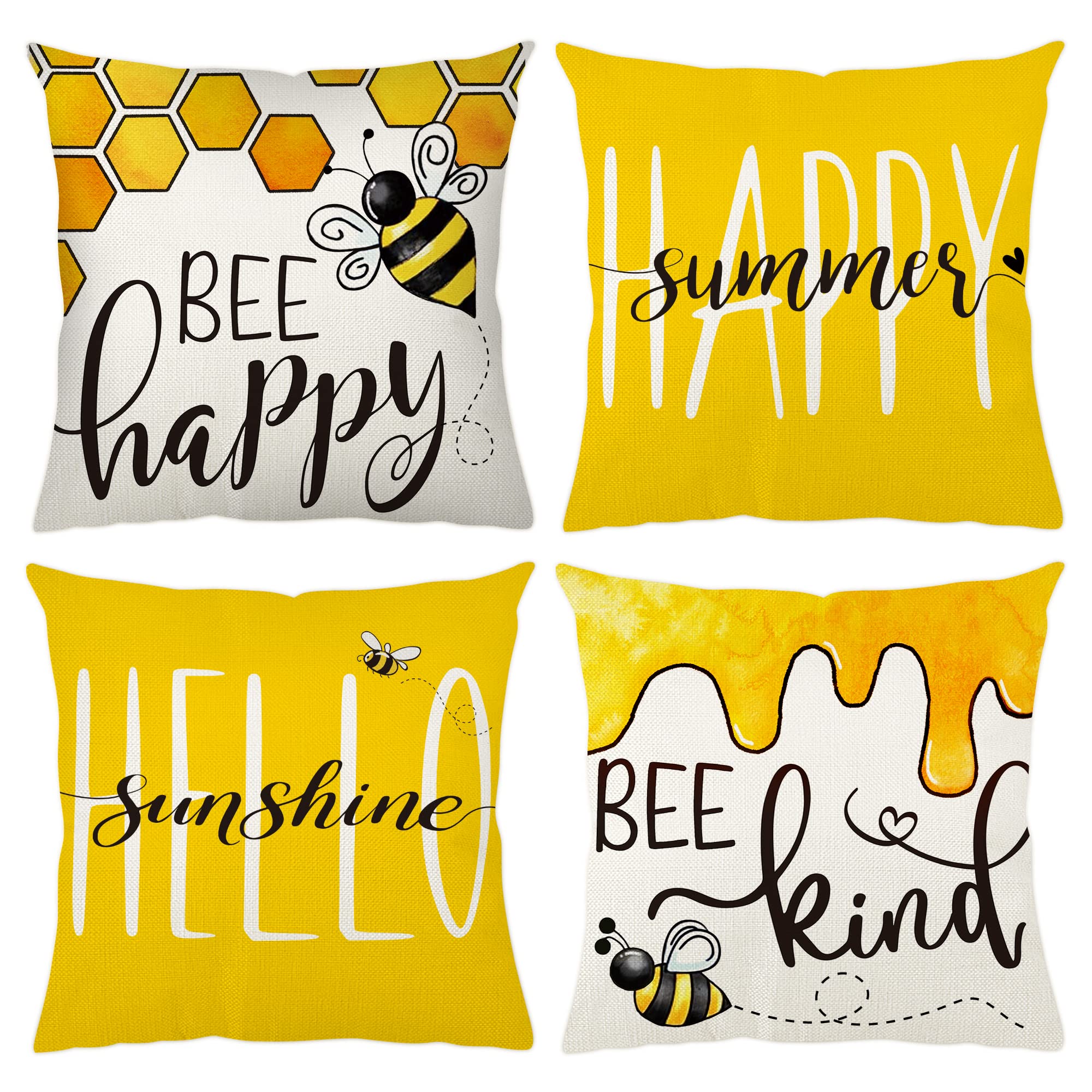 Mua Summer Pillow Covers 18x18 Inch Set of 4 Throw Pillows Covers ...