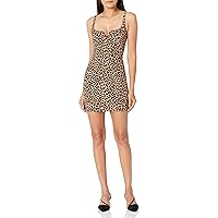 LIKELY Women's Leopard Constance Dress, Chipmunk/Black, 0
