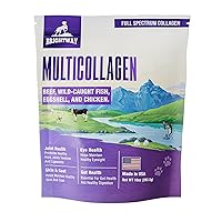 Multi-Collagen Peptide Supplement for Dogs- Arthritis Support- Skin & Coat Health, Allergies, Dog Mobility Hip & Joint Pain Supplement