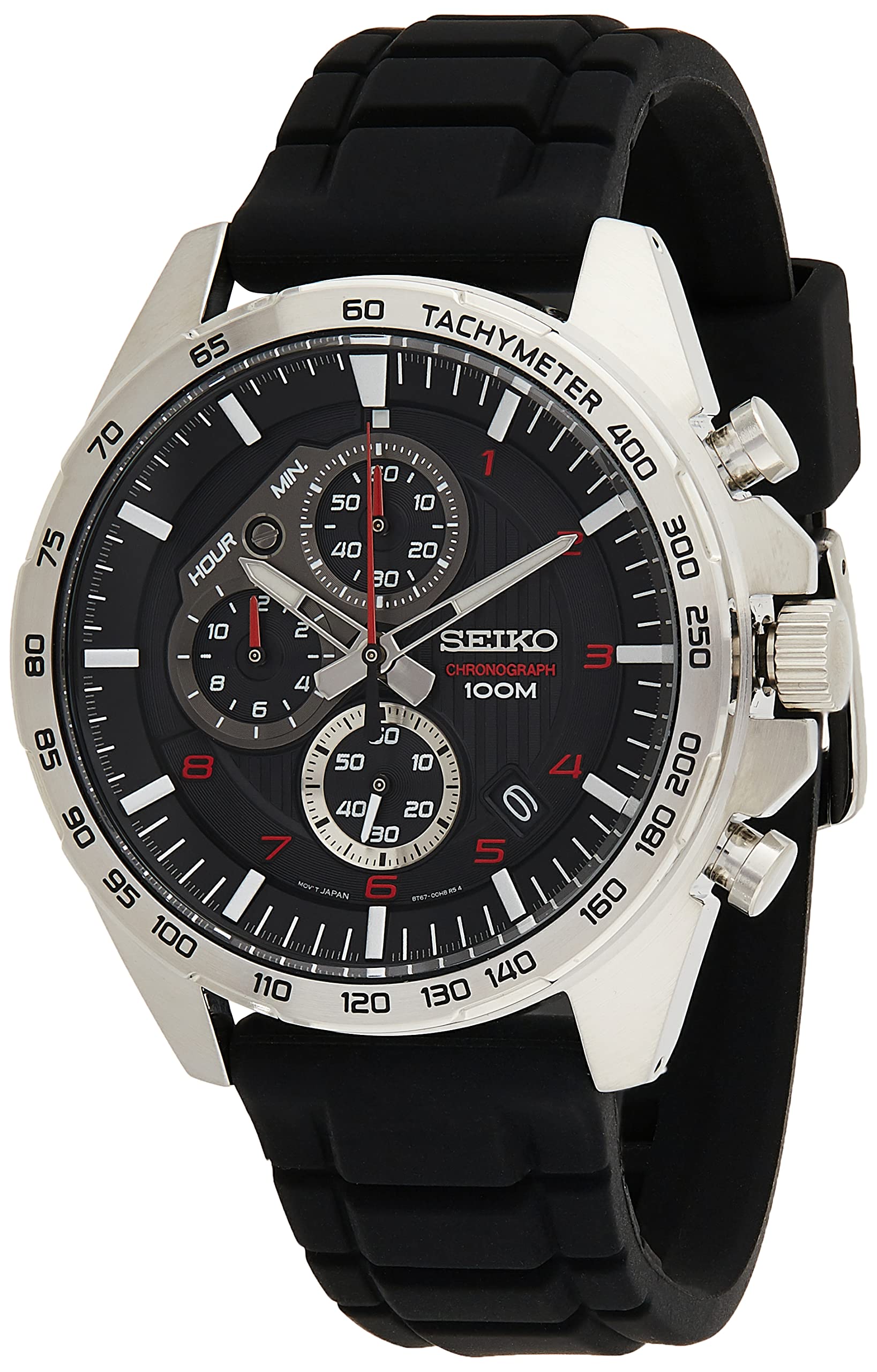 Mua SEIKO Men's SSB325 Analog Display Japanese Quartz Black Watch, White  trên Amazon Mỹ chính hãng 2023 | Fado