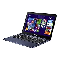 ASUS X205TA-DS01-BL-OFCE Portable 11.6-Inch Intel Quad-Core Laptop 2GB RAM 32GB Storage, Windows 8.1, Dark Blue