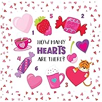 How Many Hearts Are There?: Counting Book for Kids 2 to 4: Valentine's Day Edition - Valentine's Day Gift for Kids and Toddlers How Many Hearts Are There?: Counting Book for Kids 2 to 4: Valentine's Day Edition - Valentine's Day Gift for Kids and Toddlers Kindle Paperback