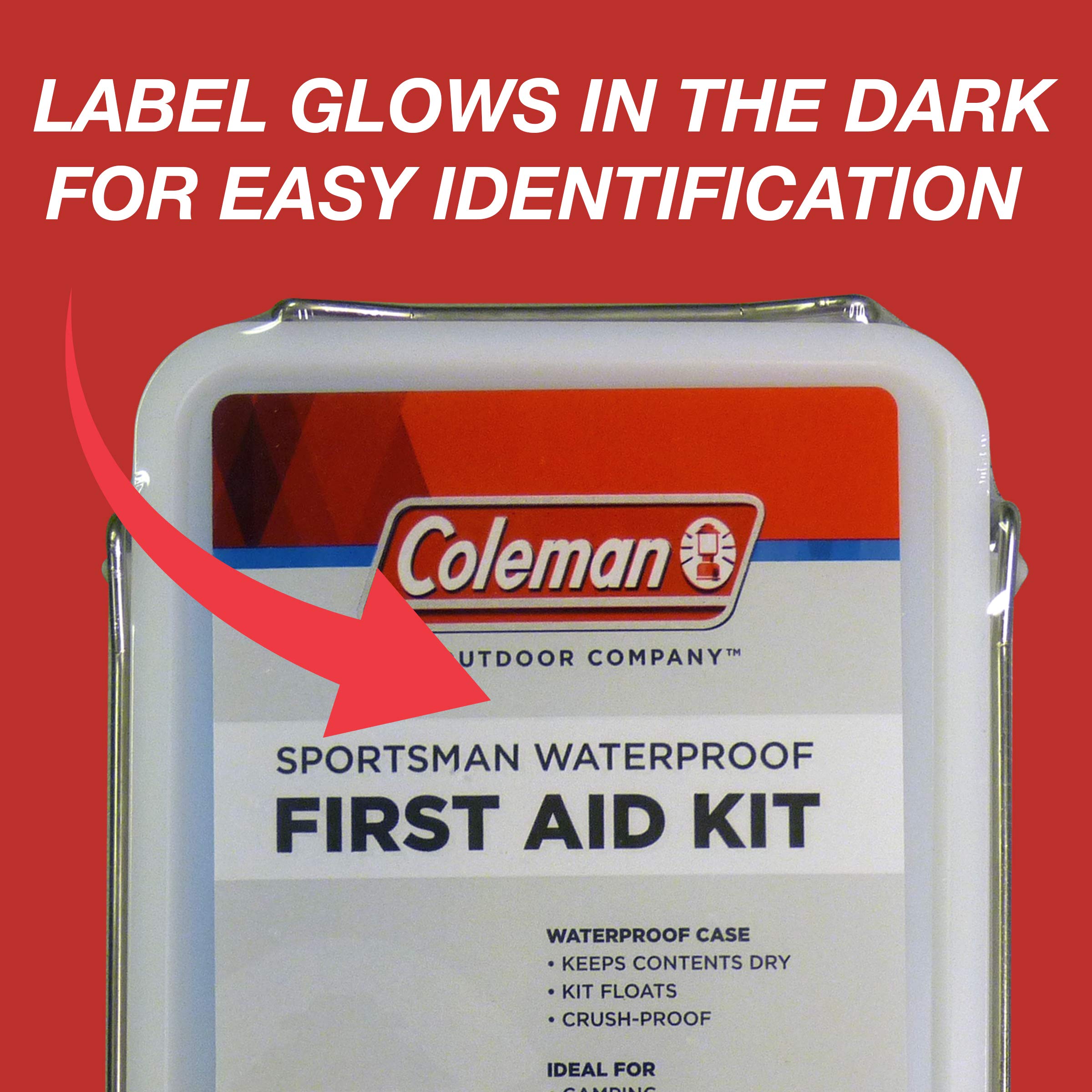 Coleman Sportsman Waterproof First Aid Kit - 100 Pieces