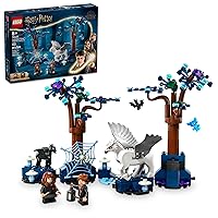 LEGO Harry Potter Forbidden Forest: Magical Creatures, Glow in The Dark Toy for Kids with Buckbeak and Thestral Fantasy Animal Figures, Harry Potter Gift Idea for Girls and Boys Ages 8 and Up, 76432