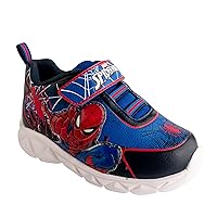 Marvel Spider-Man Toddler Light-UP Sneaker, Royal Blue