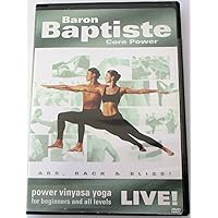 Baron Baptiste Core Power Live!: Power Vinyasa Yoga for Beginners and All Levels [DVD] Baron Baptiste Core Power Live!: Power Vinyasa Yoga for Beginners and All Levels [DVD] DVD VHS Tape