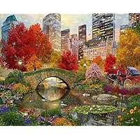 Springbok's 1000 Piece Jigsaw Puzzle Central Park Paradise - Made in USA