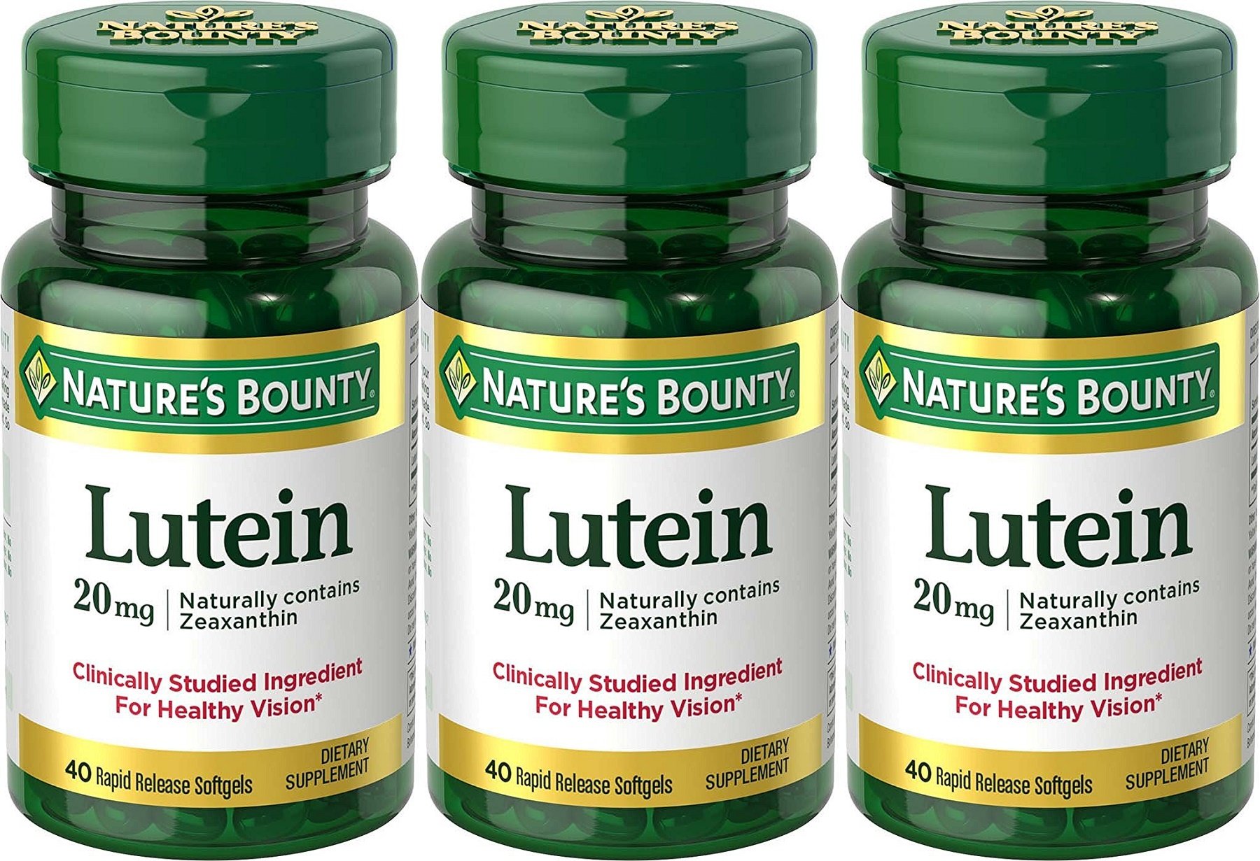 Thuốc Nature's Bounty Lutein 20Mg
