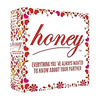 Hygge Games Honey - Everything You´ve Always Wanted to Know About Your Partner - Fun Conversation for Couples, red