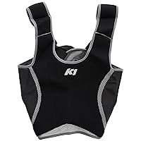 K1 Race Gear Karting Pro-Lite Rib Protector Vest (Black, Large) - 16-PLV-N-L