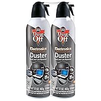 Dust-Off 17 oz Compressed Gas Duster, 2 Pack (DPSJMB2)