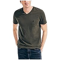 Nautica Men's J-Class Logo V-Neck T-Shirt