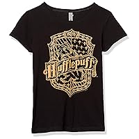 Harry Potter Girl's Hufflepuff Crest T-Shirt