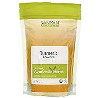 Banyan Botanicals Turmeric Powder - USDA Organic, 1 lb - Curcuma longa - Traditional Cooking Spice That Promotes Digestion Overall Health, and Well-being