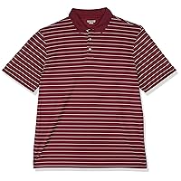 Amazon Essentials Men's Regular-Fit Quick-Dry Golf Polo Shirt-Discontinued Colors, Dark Burgundy, 3X-Large Big