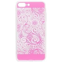 Cell Phone Case for Apple IPhone 7 Plus - Hot Pink four-leaf Clover
