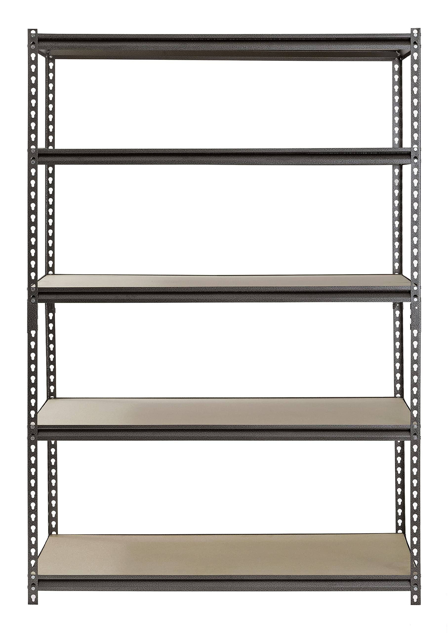 Heavy Duty Steel 5 Level Garage Shelf Metal Storage Adjustable Shelves Unit New 