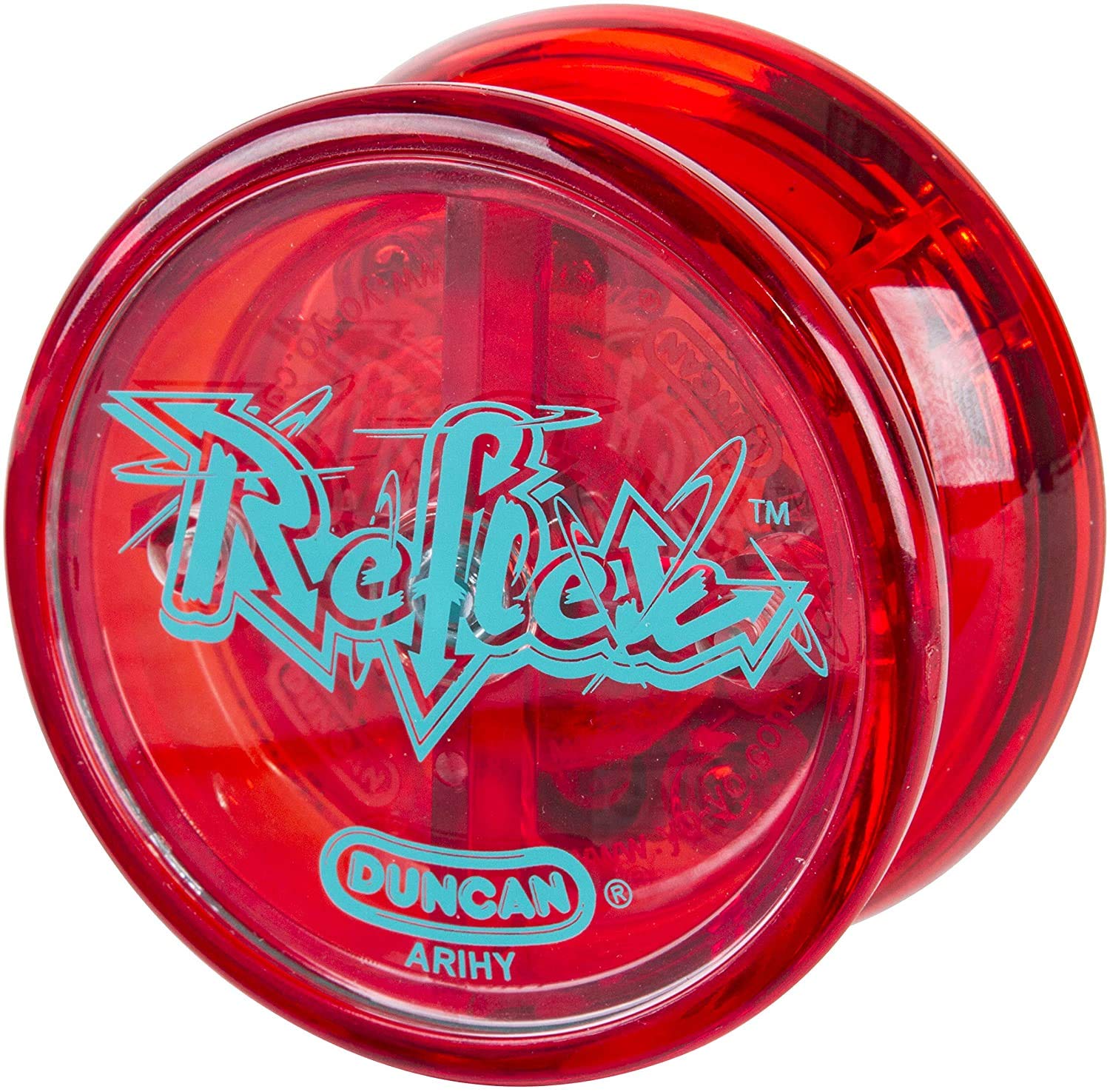 Duncan Toys Reflex Auto Return Yo-Yo, Beginner String Trick Yo-Yo, Red