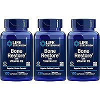 Bone Restore with Vitamin K2 120 Capsules-Pack-3