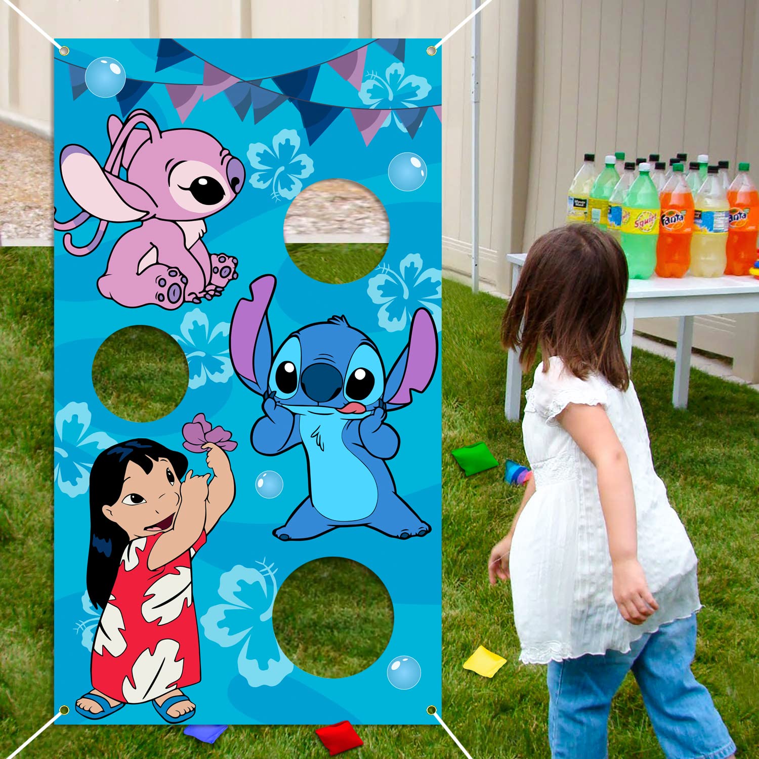 Mua Lilo and Stitch Party Supplies, Stitch Toss Games with 4 Bean ...