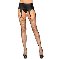 Women's Unfinished Top Industrial Fishnet Stockings
