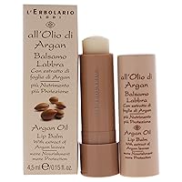 Argan Oil Lip Balm - For Lips That Are Always Soft And Protected - Nourishing And Compacting Properties - Contains Extract Of Argan Leaves - Natural Origin Ingredients - 0.15 Oz