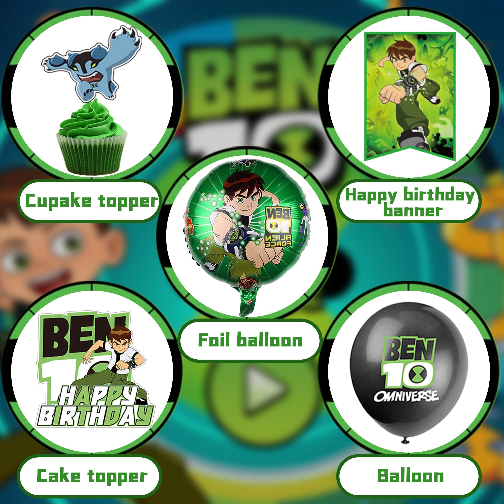 Ben 10 | Sweet Tops - Personalised, Edible Cake Toppers and Gifts