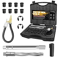 38900 Two Valve Tool Kit, Compatible with Ford Years 1996 to 2003, Spark Plug Thread Repair Kit with 8*M14-1.25 Inserts, Used on 4.6L, 5.4L and 6.8 V-10 Two Valve Engines