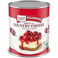 Duncan Hines Wilderness Original Country Cherry Pie Filling and Topping, 30 Oz Can