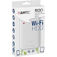 500 GB USB 3.0 Wi-Fi Portable HDD (ECHDD500P600)