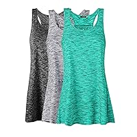 Women's Tank Top Summer Sports Shirts Tops Women Cotton Loose Sleeveless for Yoga Jogging Running Workout