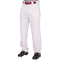 Rawlings PRO 150 Series Game Baseball Pant, Youth, Pinstripe, Full Length