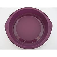 Tupperware Silicone Mould Baking Forms Purple