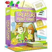 The Family Treasure Hunt Game! Active Search and Find Treasure Hunt Game for Kids | Best Cooperative Board Games for Kids Ages 4-8