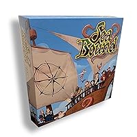 Board Game: A 3-6 Player Casual Nautical Exploration Game Full of Untold Fortune and Pirate Battle