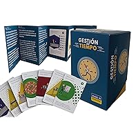 Time Management Business Board Card Game for 2 to 7 Players - Friendly Team Building Exercise Party Game for Entrepreneurs - Board Games for Adults Includes Business Educational Cards (Spanish)