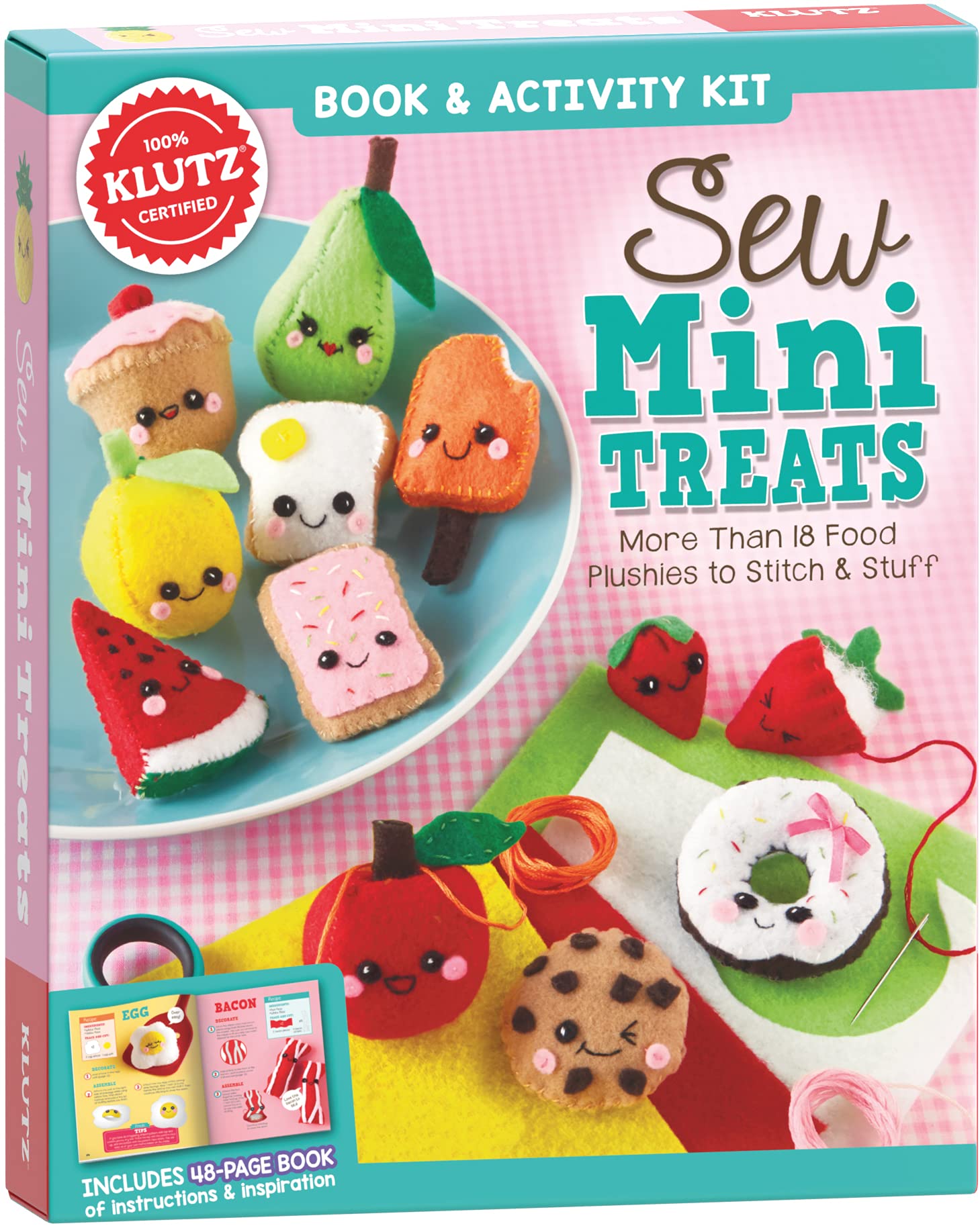 Klutz Sew Mini Treats Craft Kit, 8