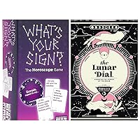 Bundle Morbid The Lunar Dial Game and What DO You Meme? What's Your Sign? The Horoscope Game for Astrology Lovers for Those who Love Board Games Adults, Party Games, Astrology, Tarot Cards