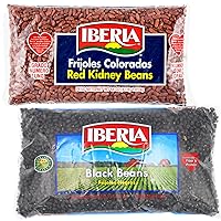 Iberia Red Kidney Beans, 4lb. and Iberia Black Beans, 4lb.