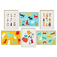 Hallmark Blank Cards Assortment, Dogs and Cats (36 Assorted Note Cards with Envelopes)