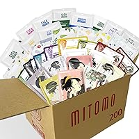 ＭＩＴＯＭＯ　ＬＩＦＥ MitoLife Lucky Box Beauty Essence Mask Set - 200 Masks Packed with Avocado, Pomegranate, and Grapefruit Extracts[ML-LBPRJL0200]