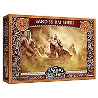 CMON A Song of Ice and Fire Tabletop Miniatures Game Sand Skirmishers Unit Box - Elite Warriors of The Dorne, Strategy Game for Adults, Ages 14+, 2+ Players, 45-60 Minute Playtime, Made by CMON