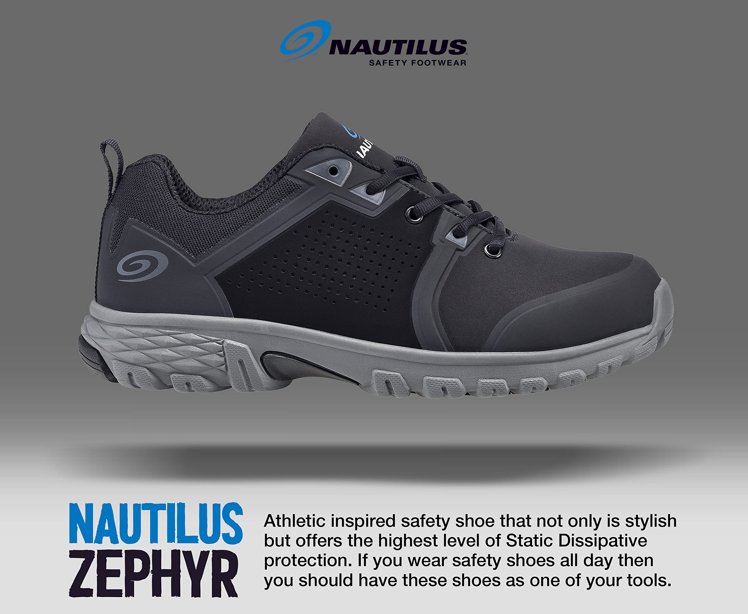 Nautilus Safety Footwear Men's Zephyr Industrial Shoe