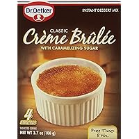 Creme Brulee Mix, 4 Servings, 3.7oz (Pack of 3)