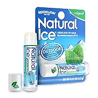 Natural Ice Original SPF 15 Medicated Lip Balm - 12 Count Pack