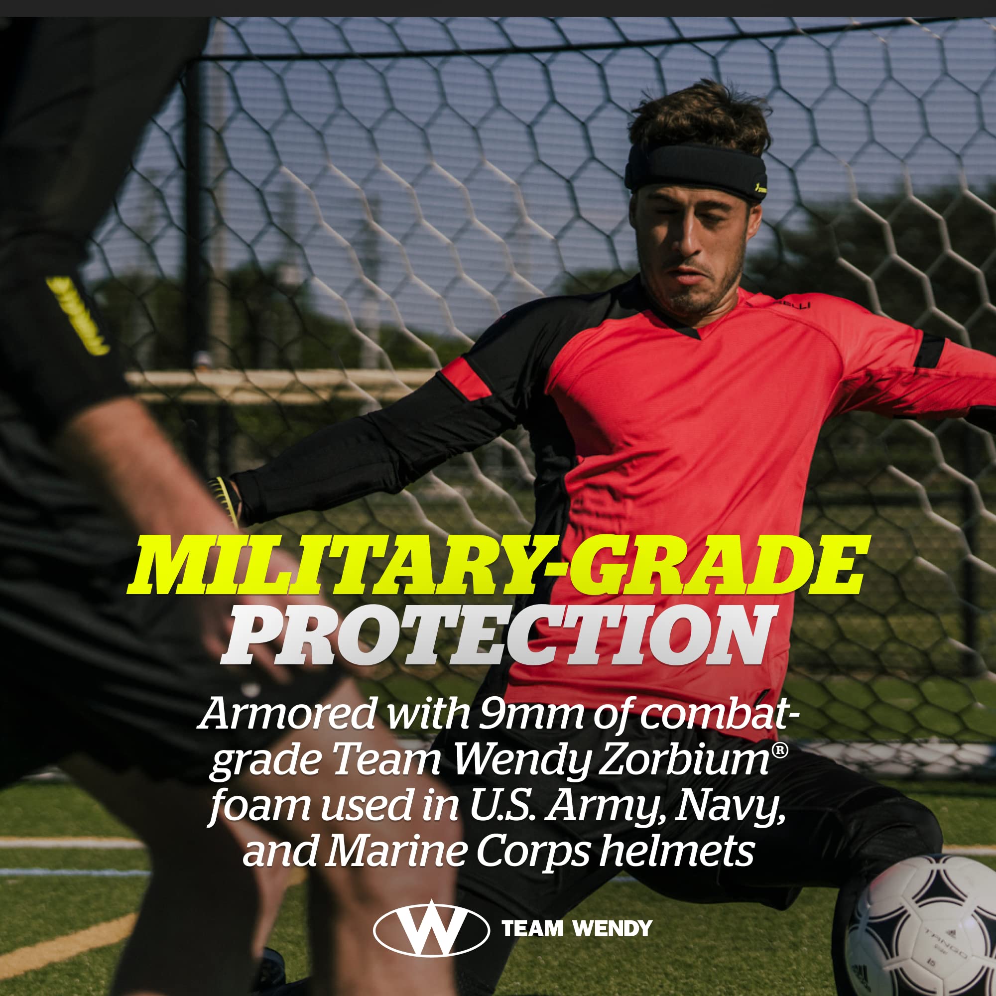 Storelli ExoShield Head Guard | Sports Headband | Protective Soccer Headgear