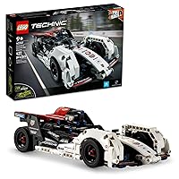 LEGO Technic Formula E Porsche 99X Electric 42137 Set - Pull Back Toy Champion Race Car Model Building Kit with Immersive AR App Play, Gifts for Kids, Boys & Girls, Adults