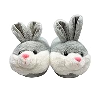 Ladies and Men's Bunny Autumn and Winter Cartoon Indoor Plush Slippers