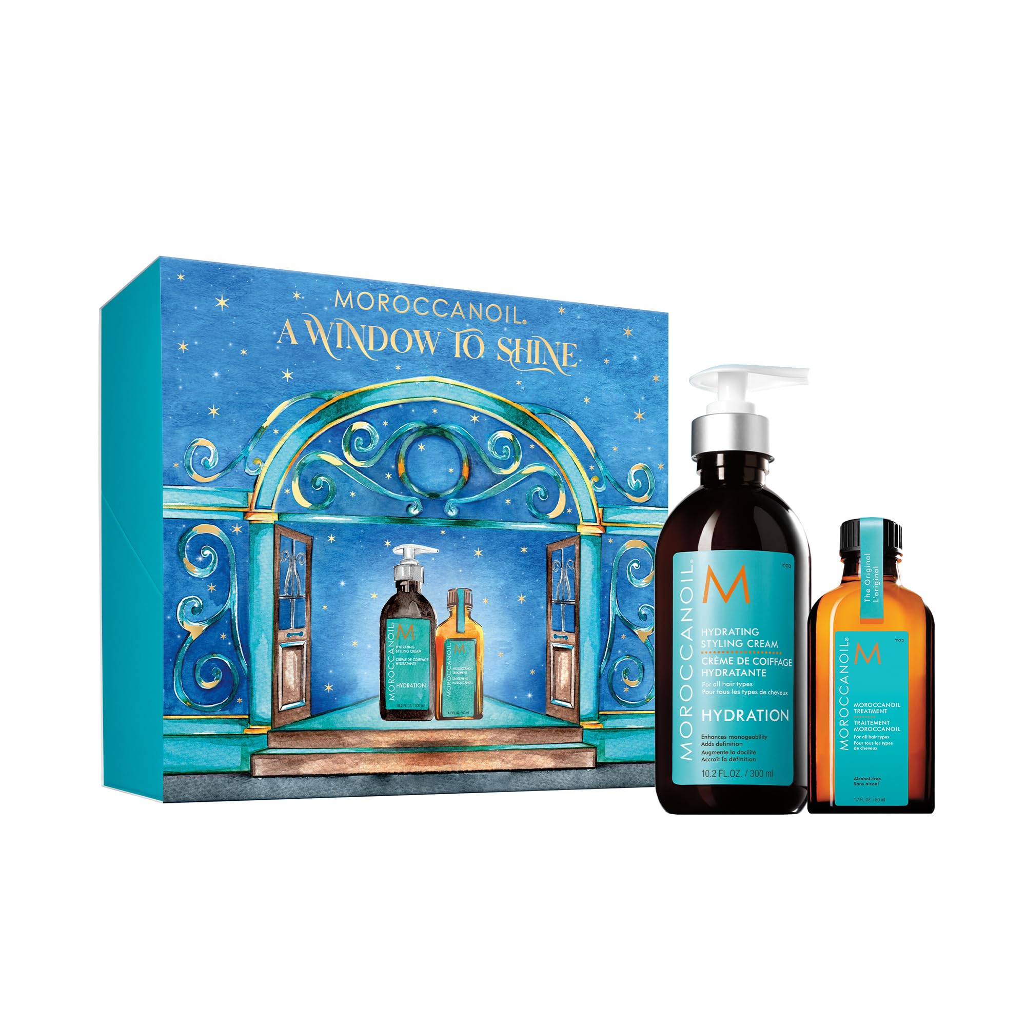 MOROCCANOIL Window to Shine Styling and Haircare Set