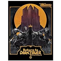 Return to Dark Tower - Fantasy Roleplaying, Hardcover RPG Book, Roleplay in The Four Kingdoms